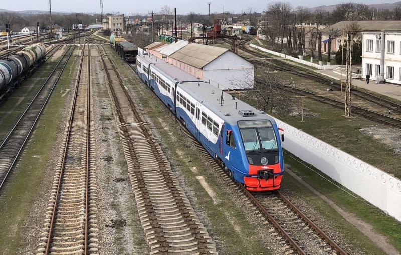 Между Керчью и Анапой открыли железнодорожное сообщение по Крымскому мосту 